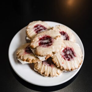 Raspberry Shortbread